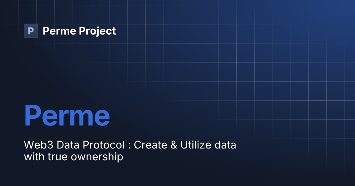 Perme | PERME (KR) | Perme Project